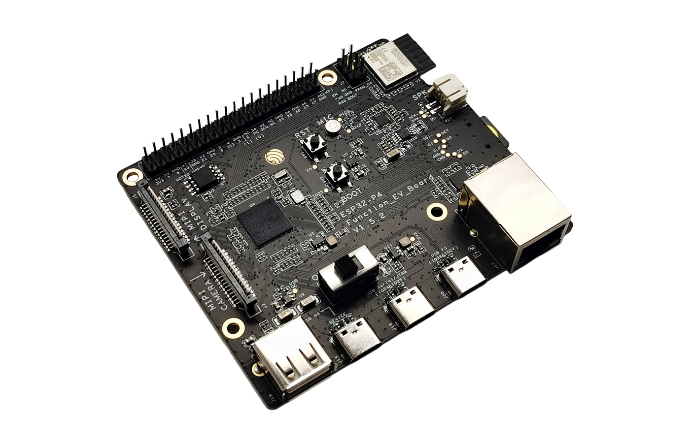 ESP32-P4 Function EV Board 官方开发板实物参考