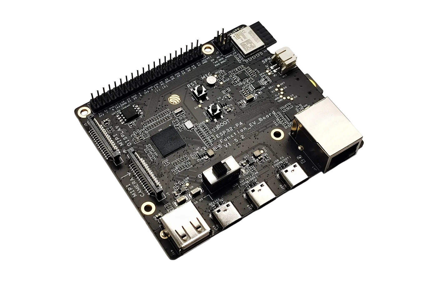 ESP32-P4 Function EV Board 官方开发板实物参考