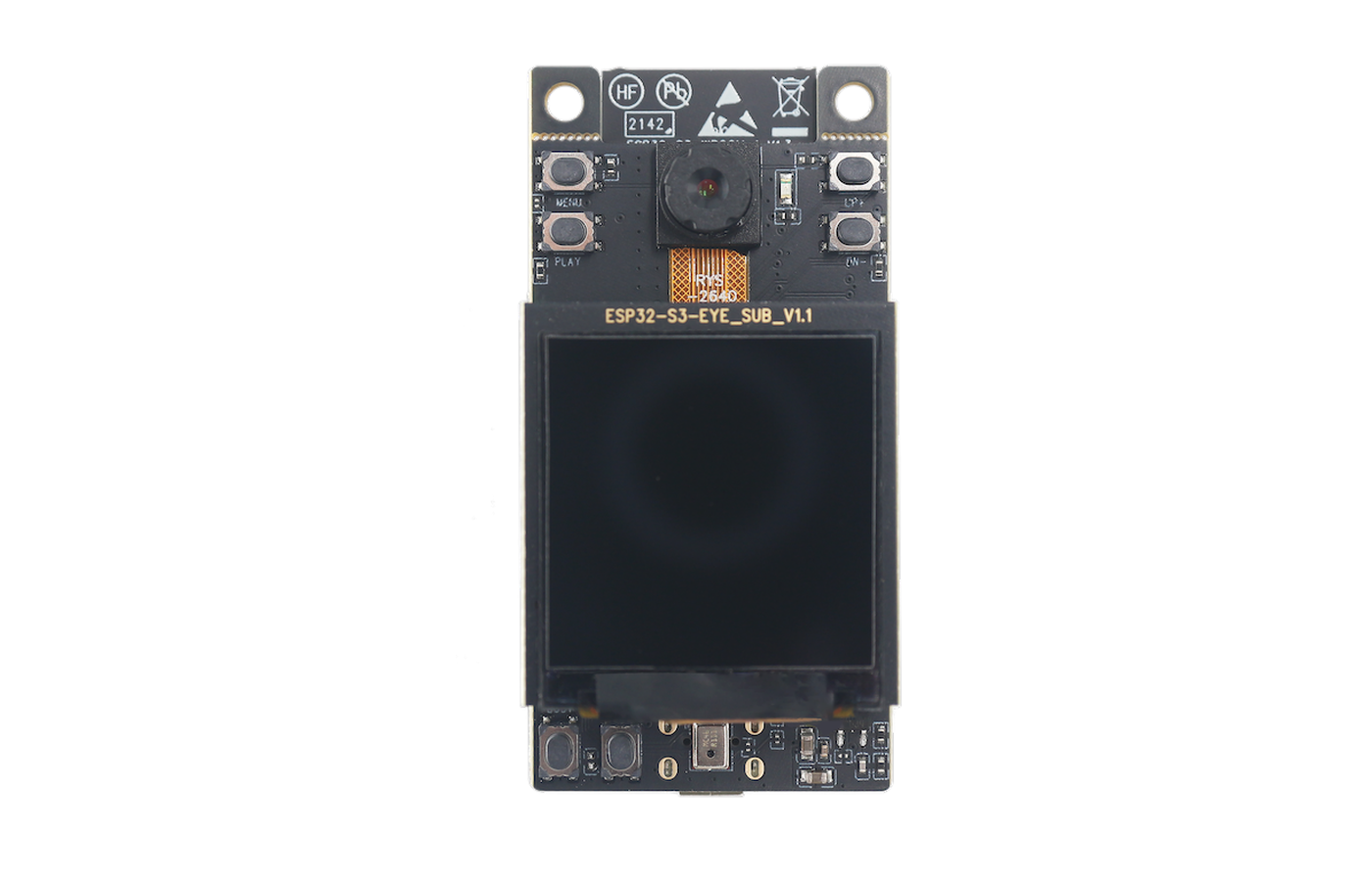 ESP32-S3-EYE 官方视觉开发板实物参考