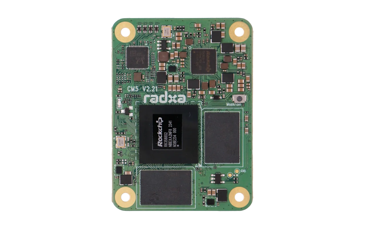 Radxa CM5 RK3588S2 核心模块官方实物参考