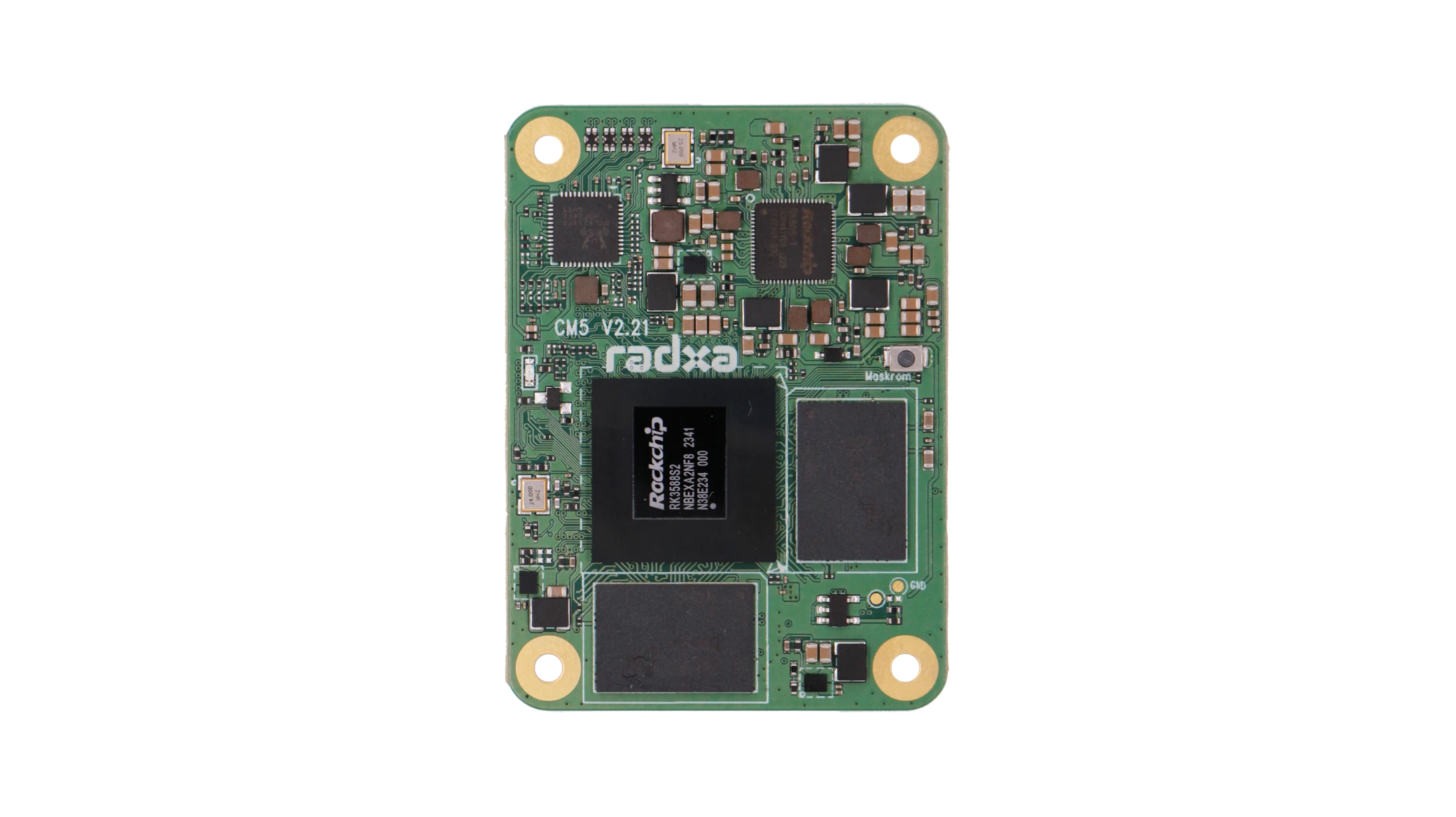 Radxa CM5 RK3588S2 核心模块官方实物参考