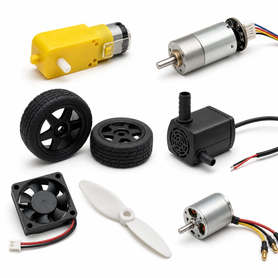 小型无刷电机 12V 通用选型